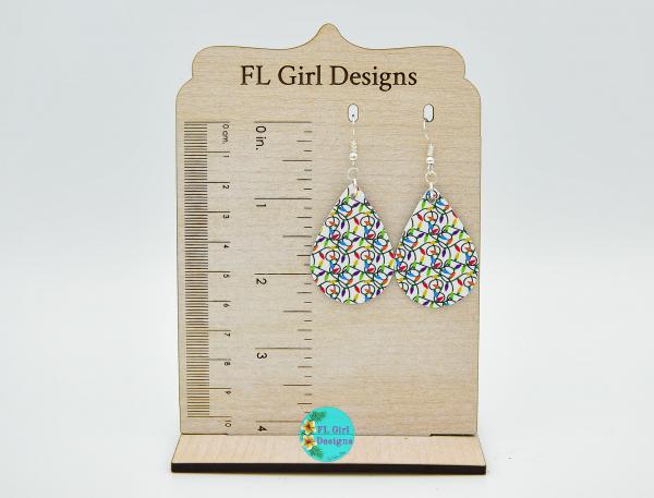 Christmas Lights Medium Teardrop