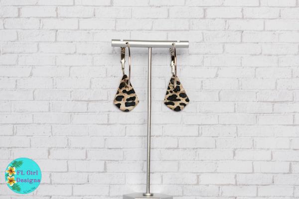 Small Chandelier with Hoop (multiple prints)