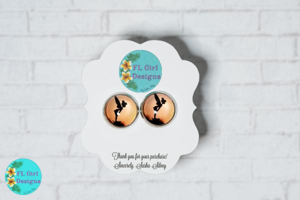 Fairy Glass Studs