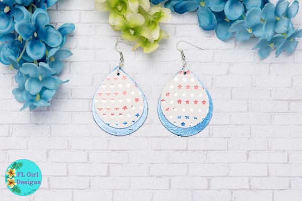 Double Layered Teardrops (multiple prints)