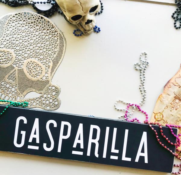 Gasparilla Handcrafted Wooden Sign picture