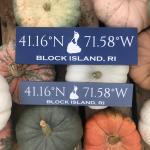 Medium | Custom Coordinates Handcrafted Wooden Sign