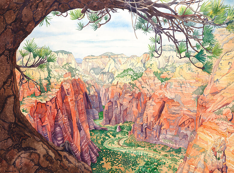 Zion's Canyon picture