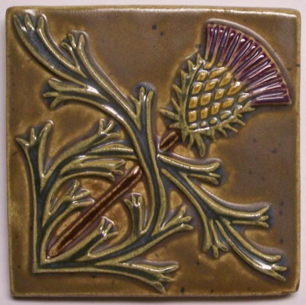 4x4 Thistle Tile