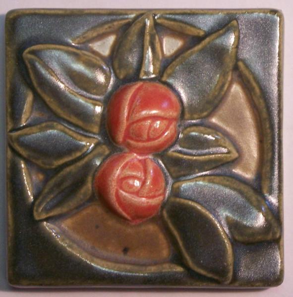 3x3 McCoy Rose Tile picture