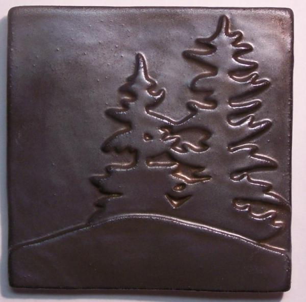 4x4 Pine Trees Tile