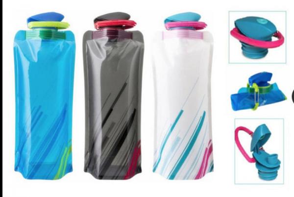 BPA-Free Non-Toxic 16oz Reusable Water Bottles - 3PK picture