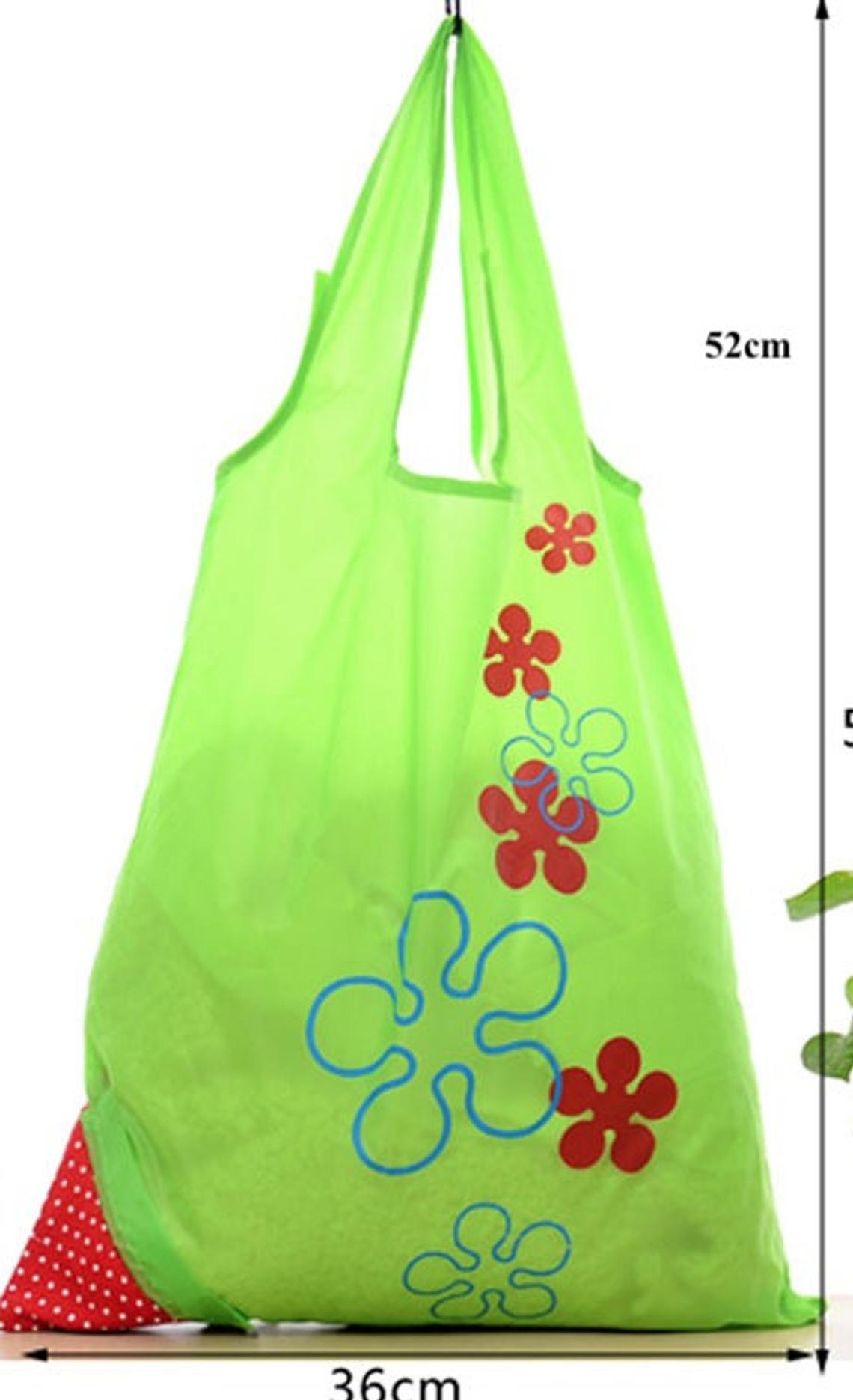 Cute Strawberry Tote Bags - Set of 5 Random Colors picture