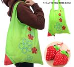 Cute Strawberry Tote Bags - Set of 5 Random Colors