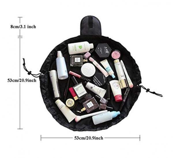 MOST POPULAR Drawstring Makeup Cosmetic Bags - 20 Color Choices picture