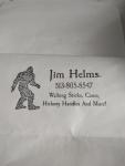 Jim Helms Hickory handles