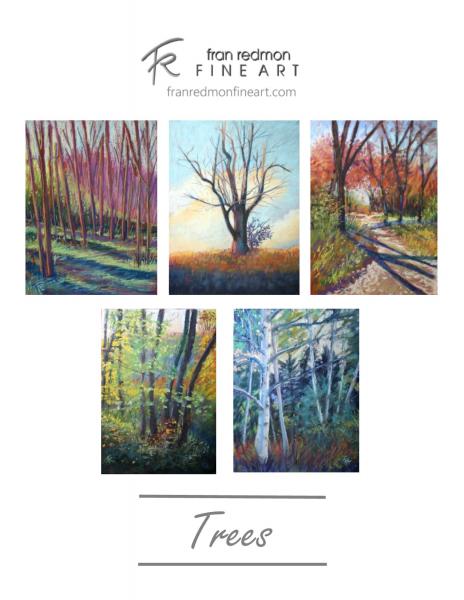 Notecard Set - Trees picture