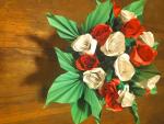 those paper flowers
