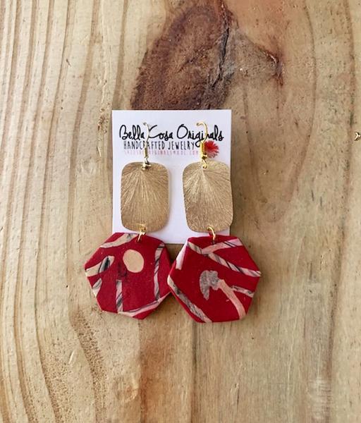 Lightweight Polymer Clay Earrings