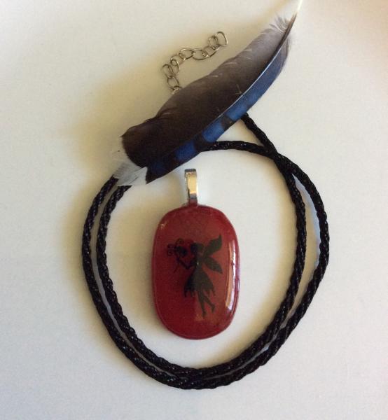 Fae Fused Glass Pendant picture