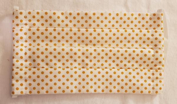 Handmade Pleated Adult Face Covering w/ Filter Pocket picture