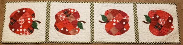 Colorful Fall/Apple Table Runner - 15-1/2" x 65" picture