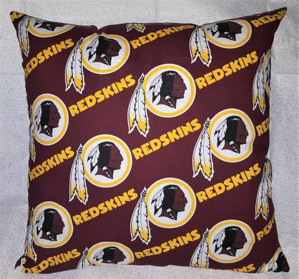 NFL Team Throw Pillow - 18" x 18" Pillow Insert Included picture