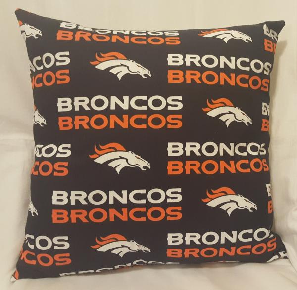 NFL Team Throw Pillow - 18" x 18" Pillow Insert Included picture