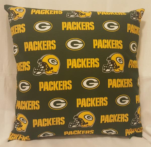 NFL Team Throw Pillow - 18" x 18" Pillow Insert Included picture