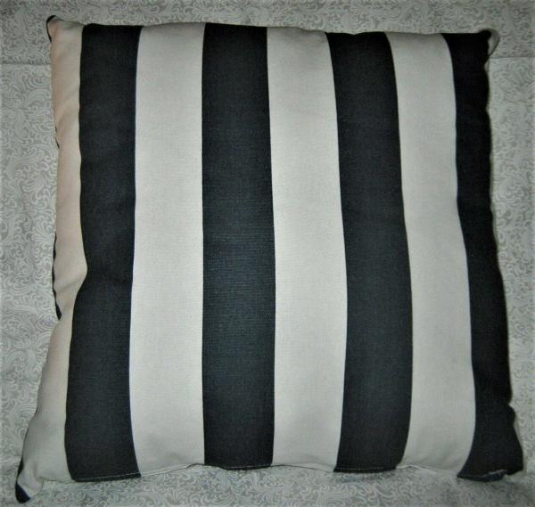 100% Cotton Duck Cloth Decorative Pillow - 18" x 18" Pillow Insert Included picture