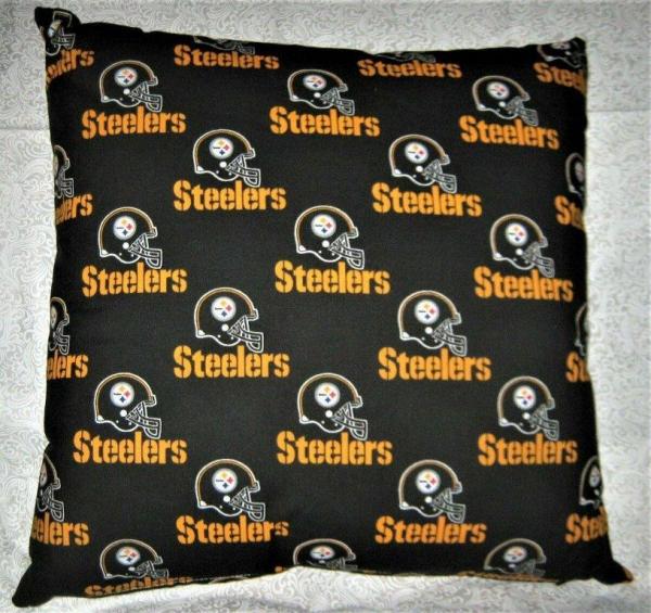 NFL Team Throw Pillow - 18" x 18" Pillow Insert Included picture