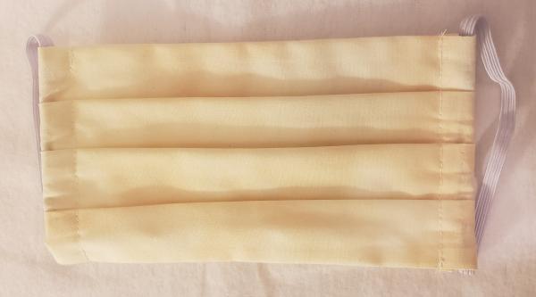 Handmade Pleated Adult Face Covering w/ Filter Pocket picture