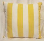 100% Cotton Duck Cloth Decorative Pillow - 18" x 18" Pillow Insert Included