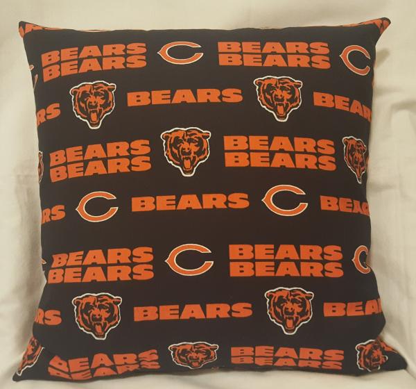 NFL Team Throw Pillow - 18" x 18" Pillow Insert Included picture