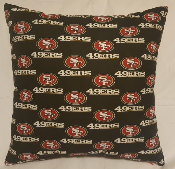 NFL Team Throw Pillow - 18" x 18" Pillow Insert Included picture