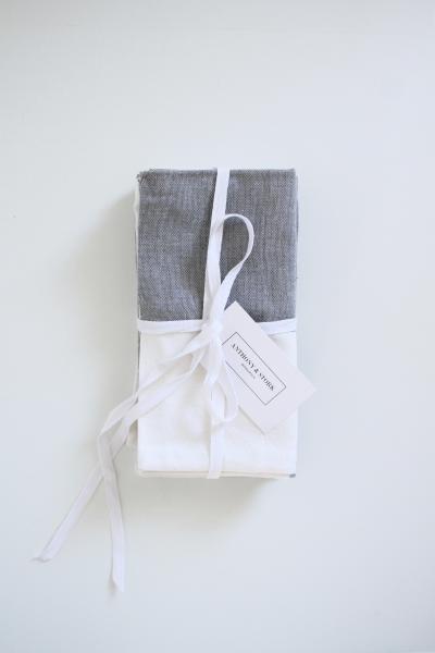 Earl Gray Cotton Napkins