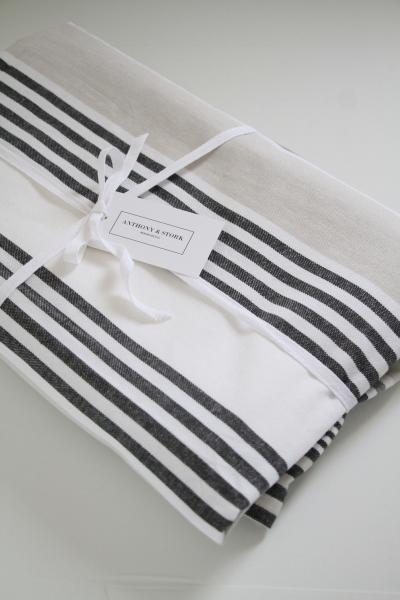 Striped Cotton Tablecloth picture