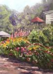 Butterfly Garden 16"x12" oil on panel