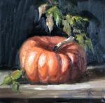 Pumpkin 10”x10” oil on panel