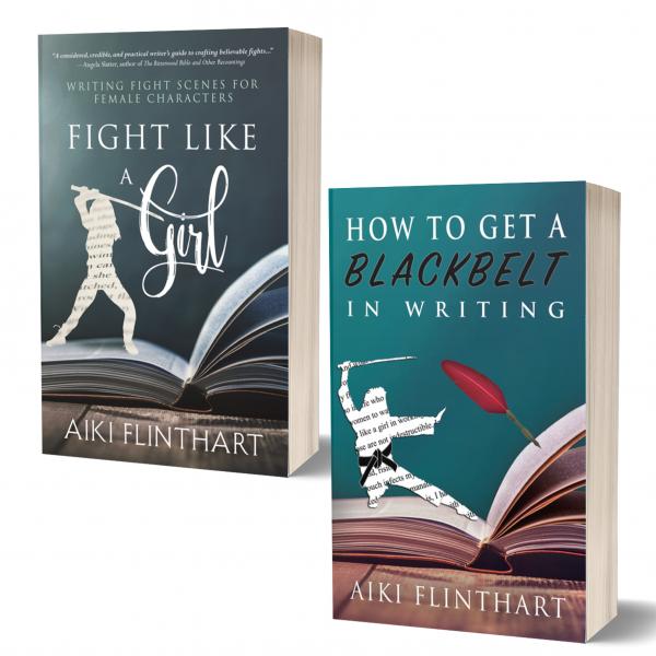 Fight Like a Girl + Blackbelt in Writing = 2 books