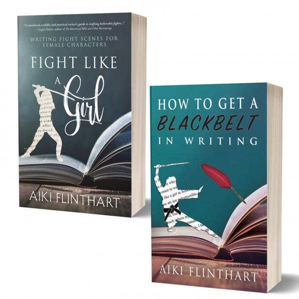 Fight Like a Girl + Blackbelt in Writing = 2 books picture