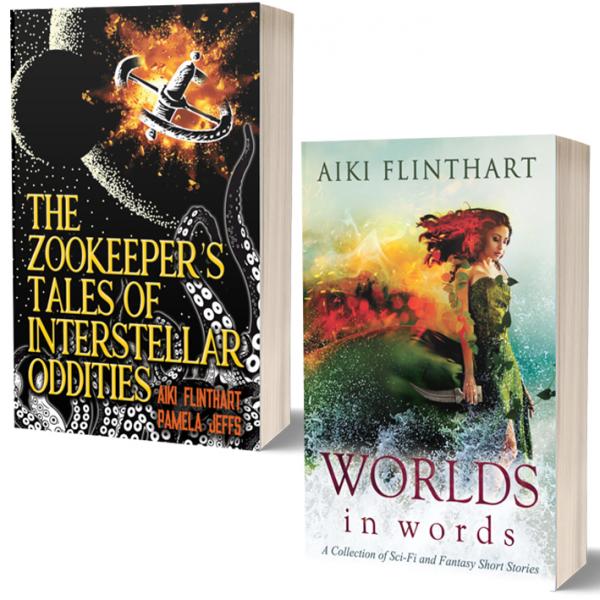 Worlds + Zookeeper's - 2 short story collections picture