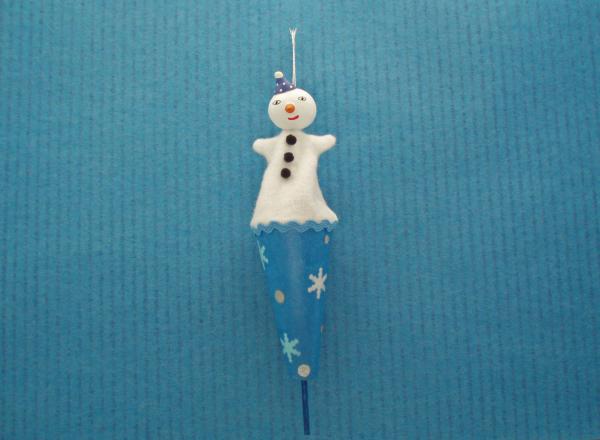 Snowman Pop-up Ornament