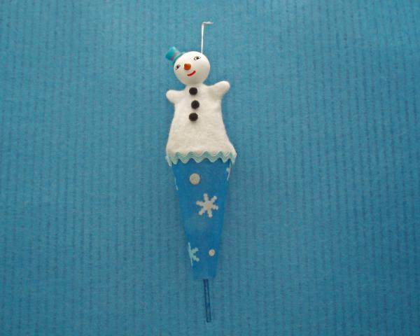 Snowman Pop-up Ornament