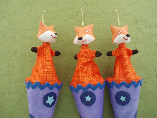 Fox Pop-up Ornament