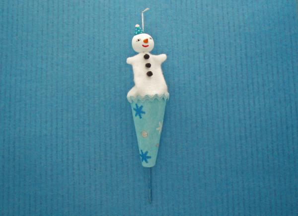 Snowman Pop-up Ornament