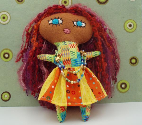 Fiber Art Doll