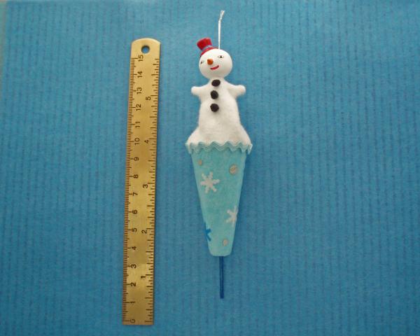 Snowman Pop-up Ornament picture