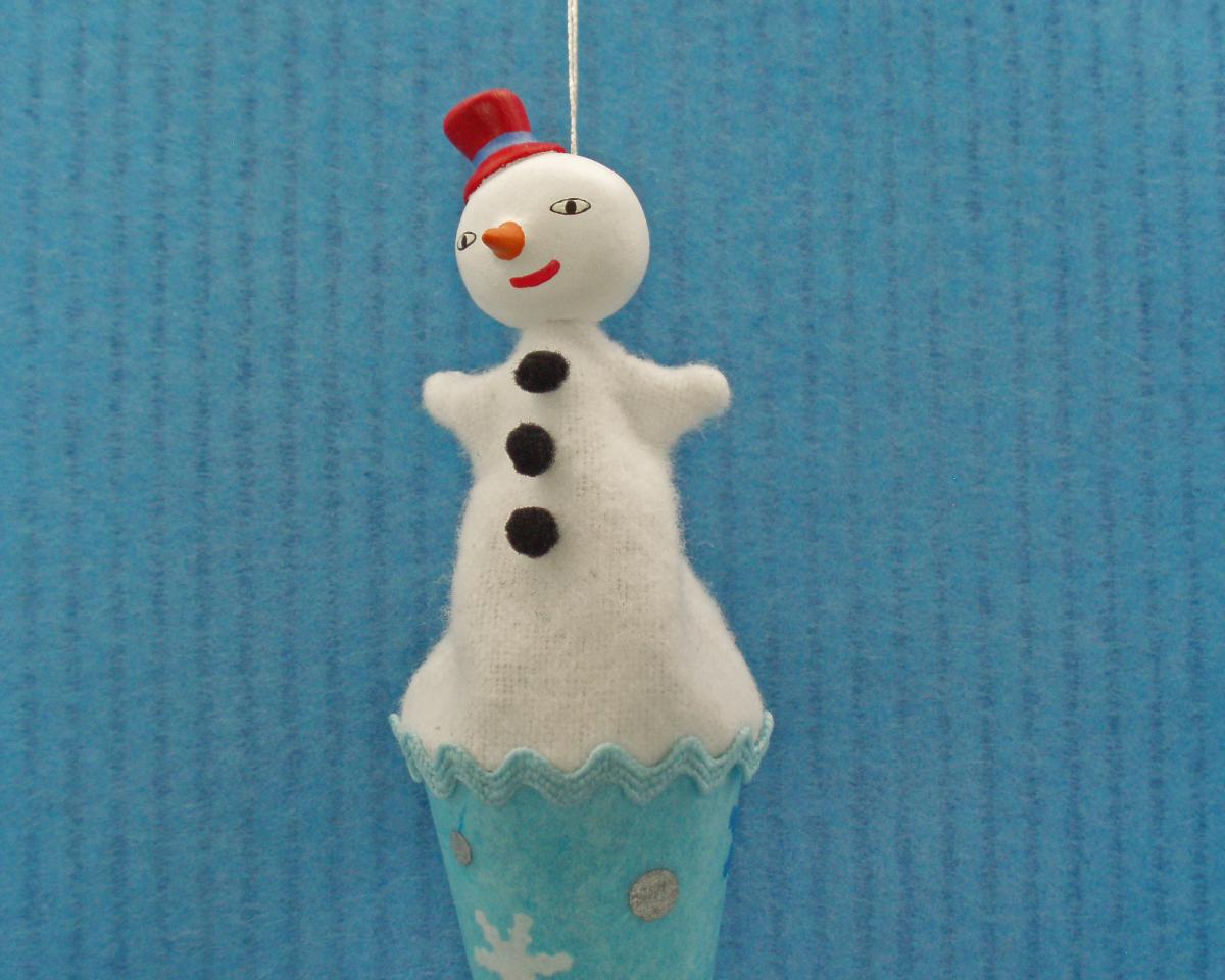 Snowman Pop-up Ornament picture