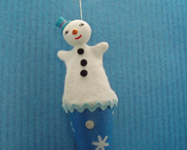 Snowman Pop-up Ornament picture