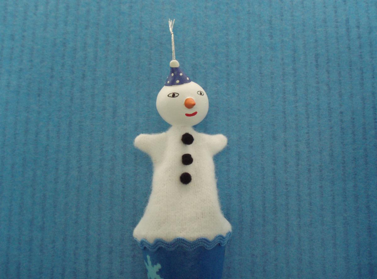 Snowman Pop-up Ornament picture