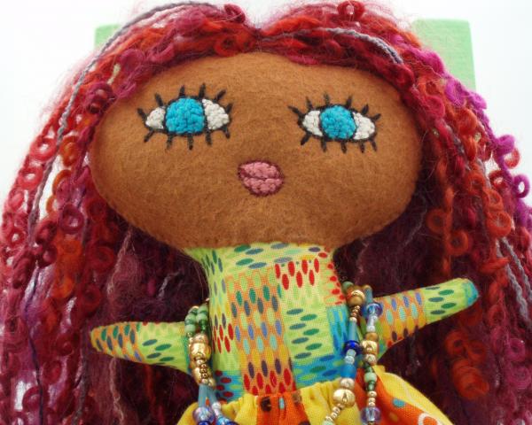 Fiber Art Doll picture