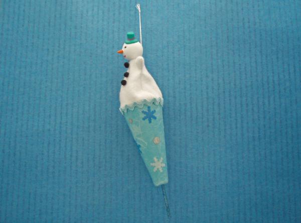 Snowman Pop-up Ornament picture