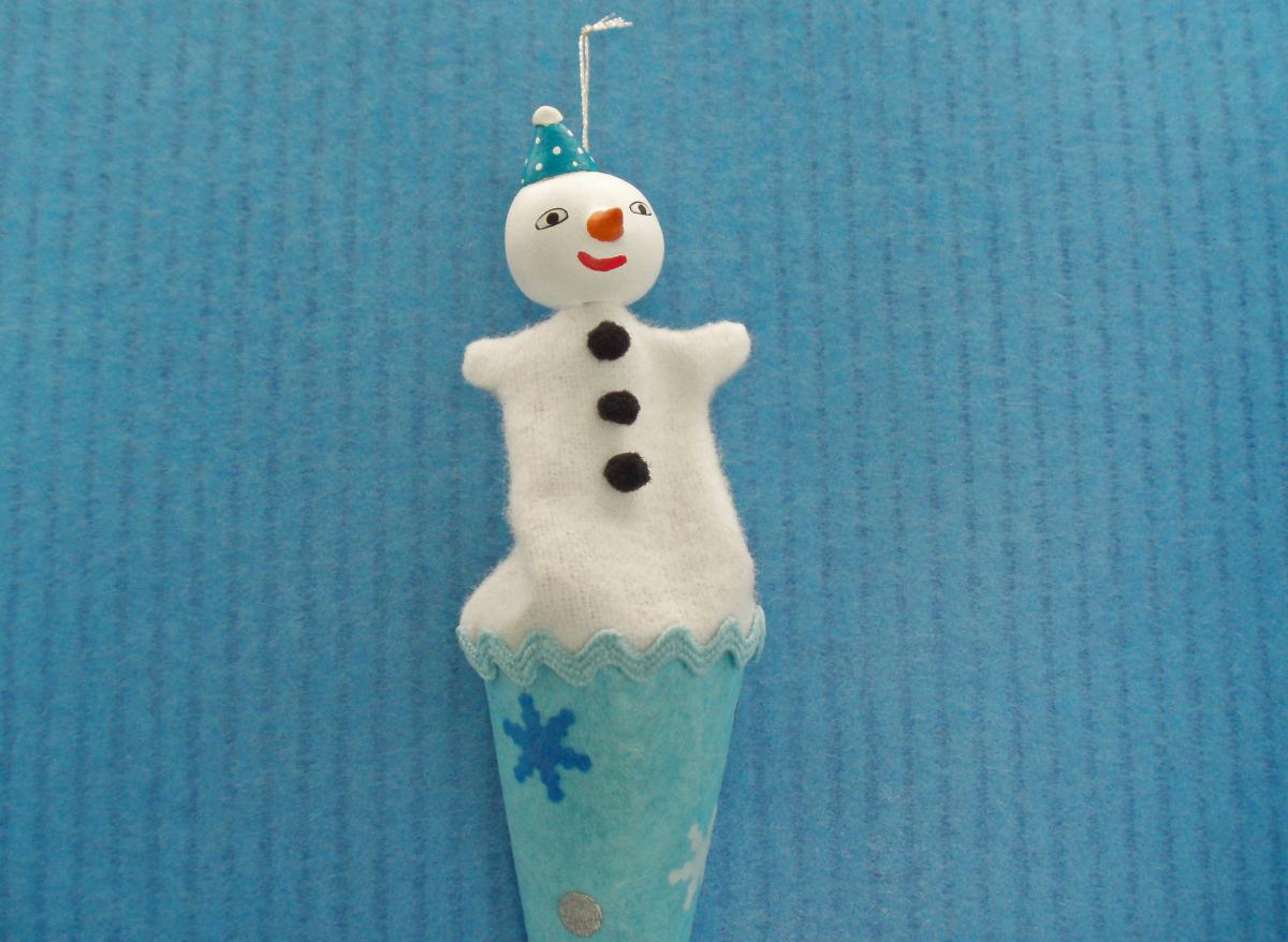 Snowman Pop-up Ornament picture
