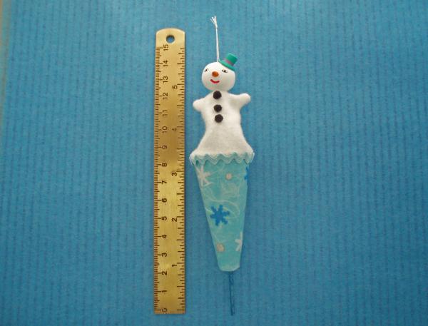 Snowman Pop-up Ornament picture